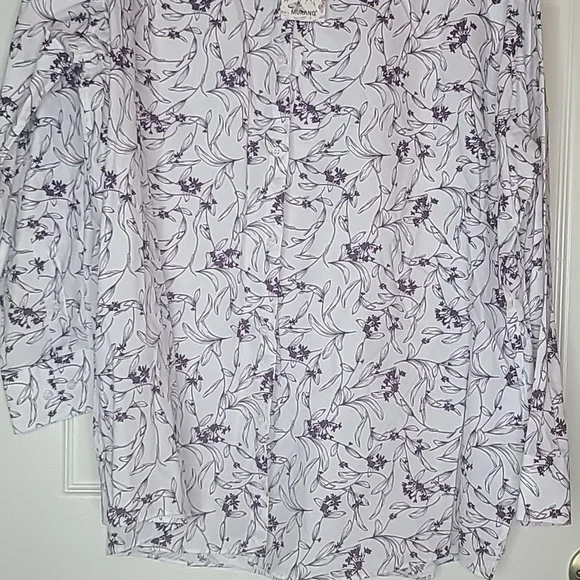 Big and Tall Button Down Men Shirt - Picture 2 of 6